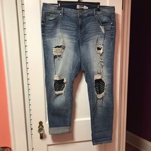 Torrid Boyfriend Jeans/crops